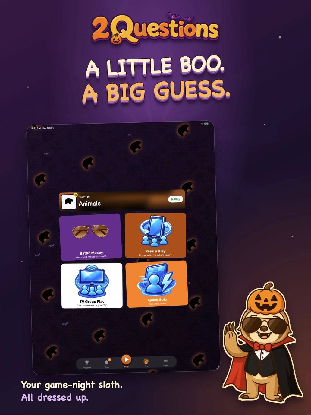 Meet Halloween Mosey on iPad