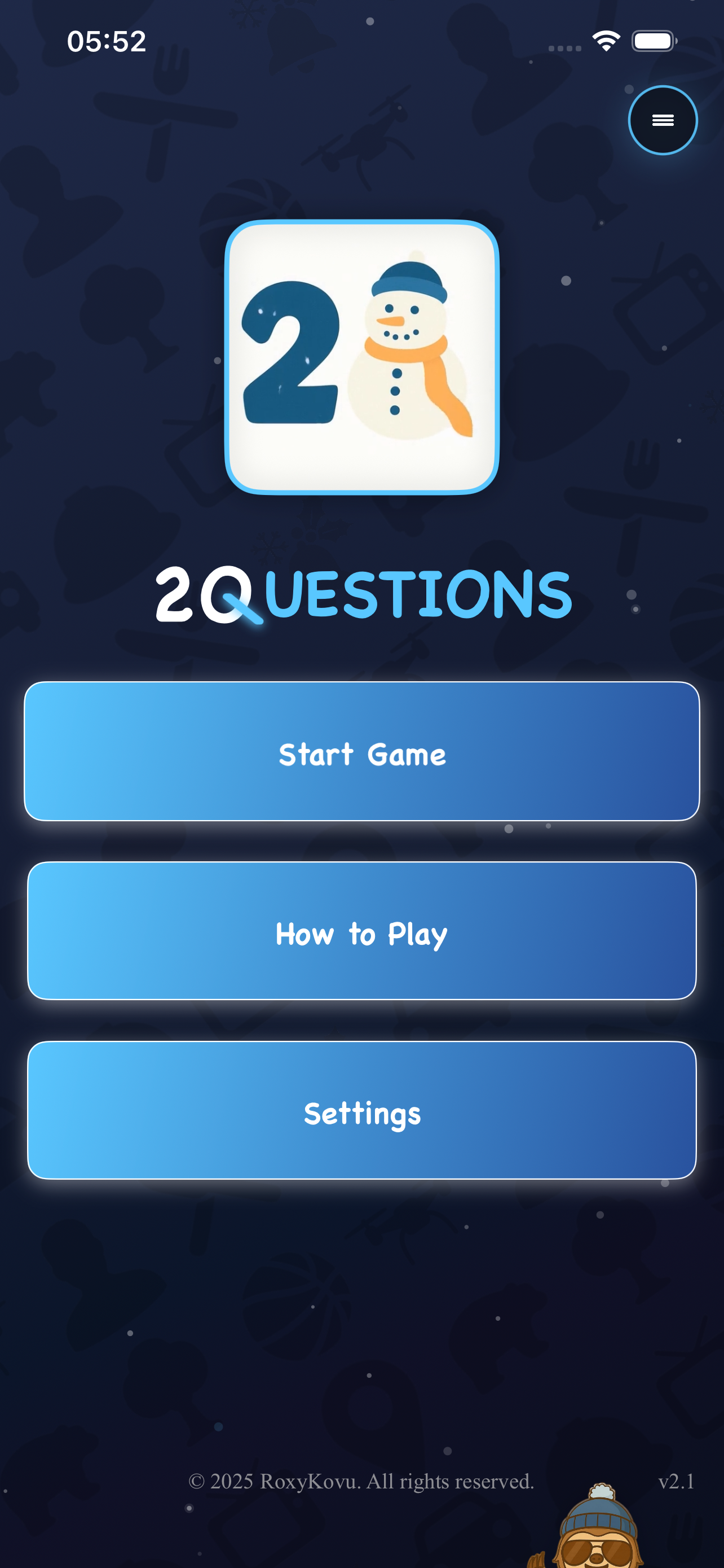 2Q - 20 Questions gameplay screenshot