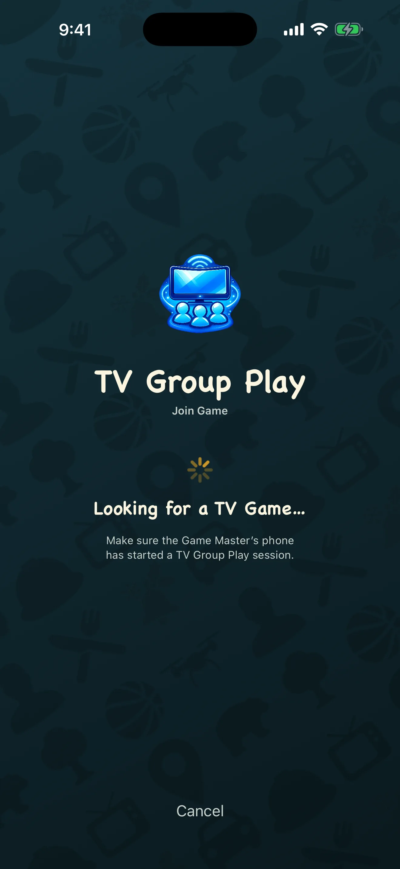 Join a TV game from a second iPhone