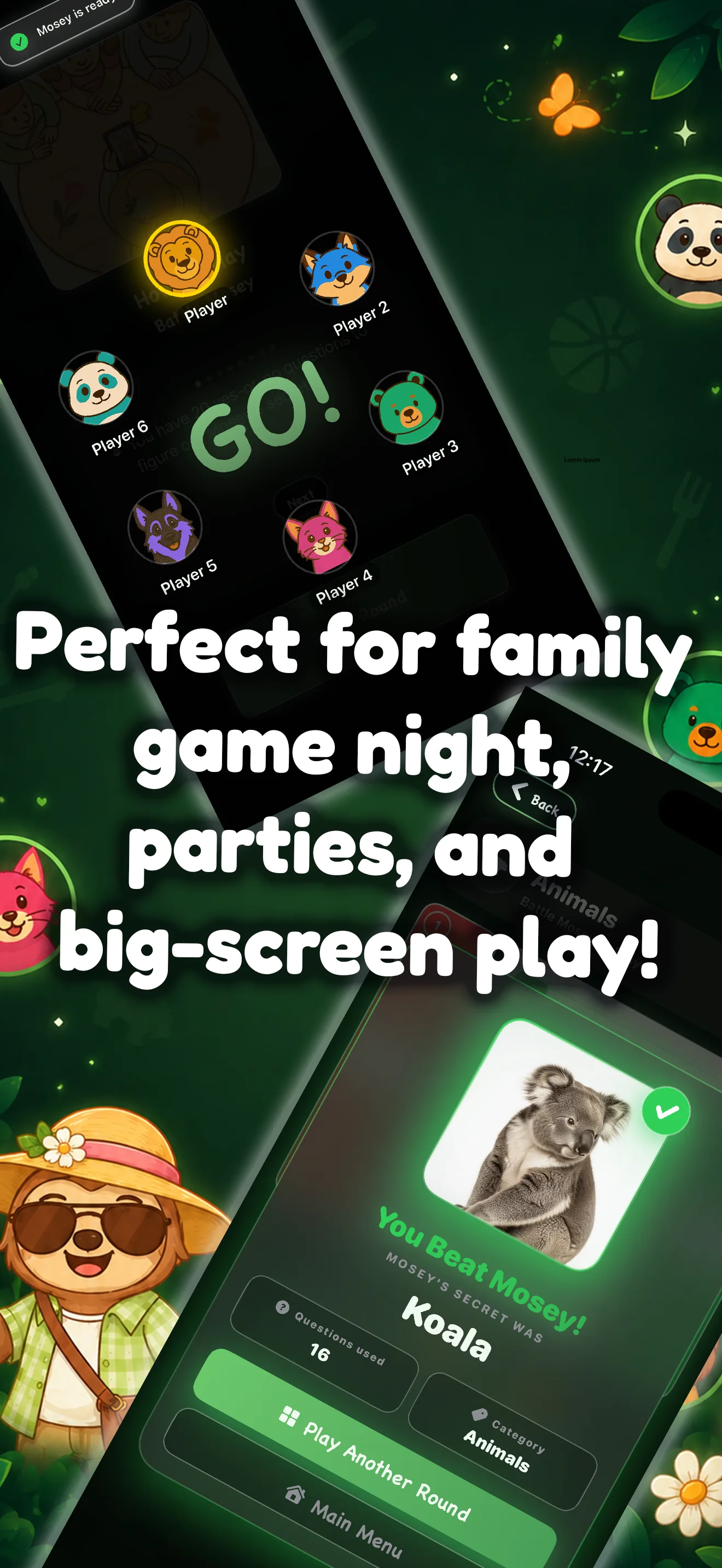 Perfect for family game night, parties, and big-screen play