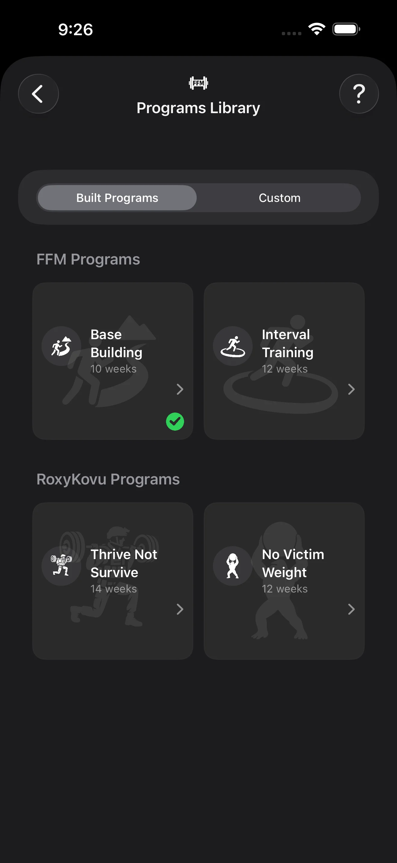 FFM app screenshot 9
