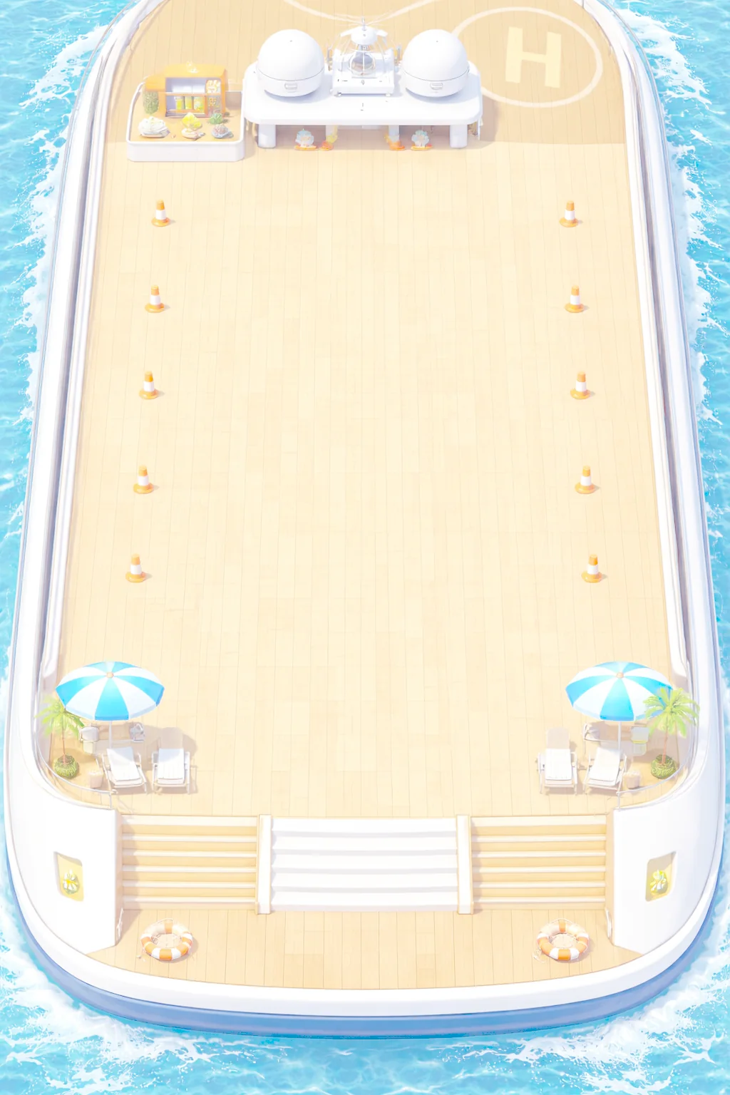 A glossy top-down internet arena