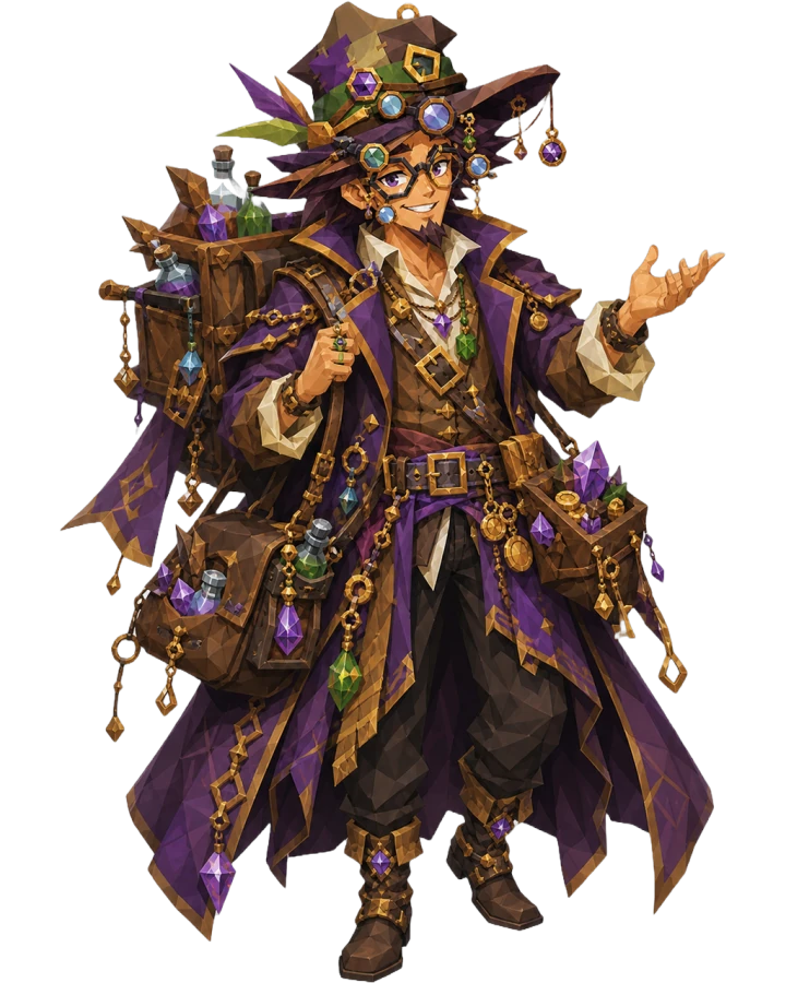 Maktoub, the traveling merchant and Chronicler