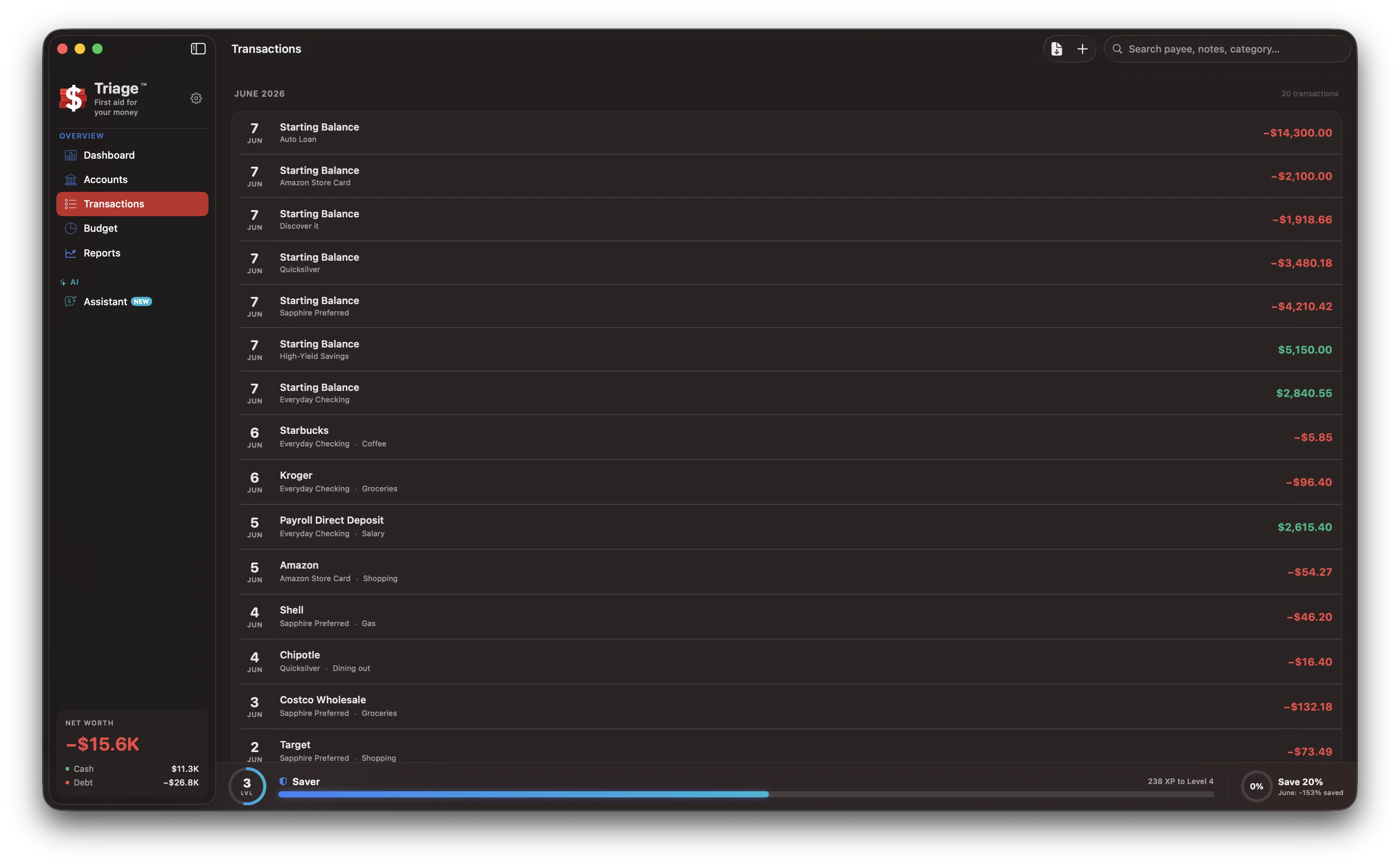 Triage on macOS